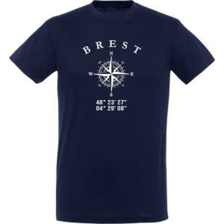 T-shirt unisexe Brest GPS Marine XL