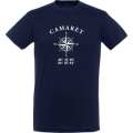 T-shirt unisexe Camaret GPS Marine XS
