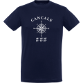 T-shirt unisexe Cancale GPS Marine S