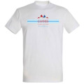 T-shirt unisexe Cannes Harbor Yacht Club French Riviera Blanc S