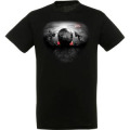 T-shirt unisexe Casque Ajaccio Noir Profond S