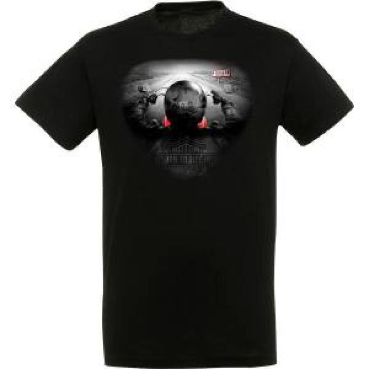 T-shirt unisexe Casque Ajaccio Noir Profond XXL