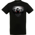T-shirt unisexe Casque l’ile Rousse Noir Profond S