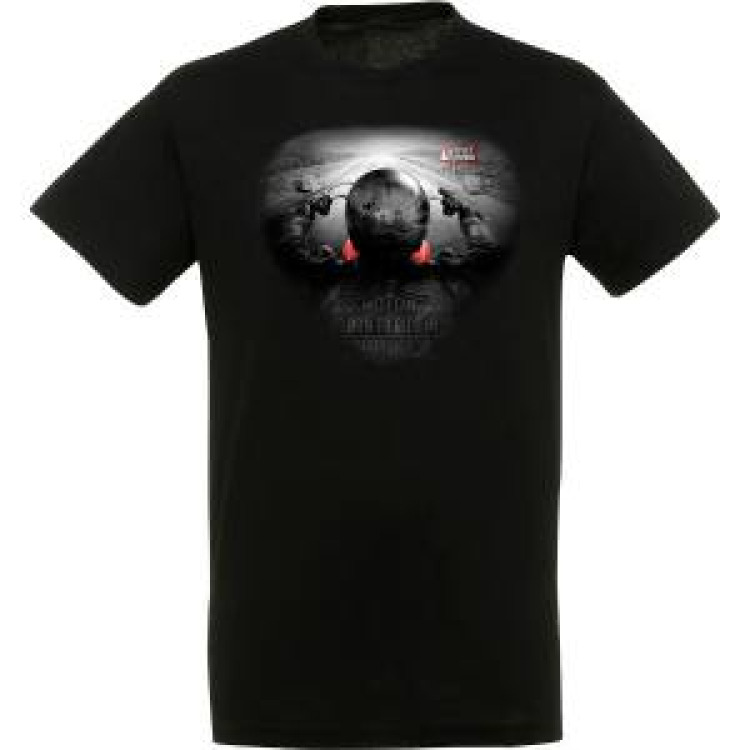 T-shirt unisexe Casque l’ile Rousse Noir Profond XXL