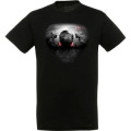 T-shirt unisexe Casque Saint Florent Noir Profond S