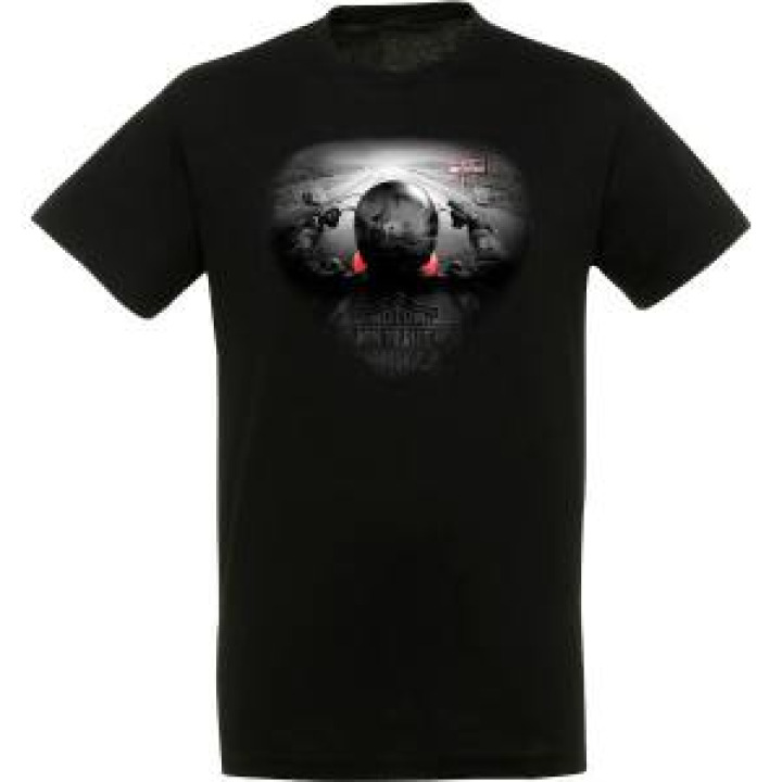 Tshirt unisexe Casque Saint Florent Noir Profond M