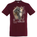 T-shirt unisexe Cheval Native Tribes Pays Basque Bordeaux XS