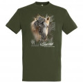 T-shirt unisexe Cheval Native Tribes Saintes Marie de la Mer Army XS