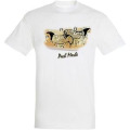 T-shirt unisexe Chevaux Pech Merle Blanc S