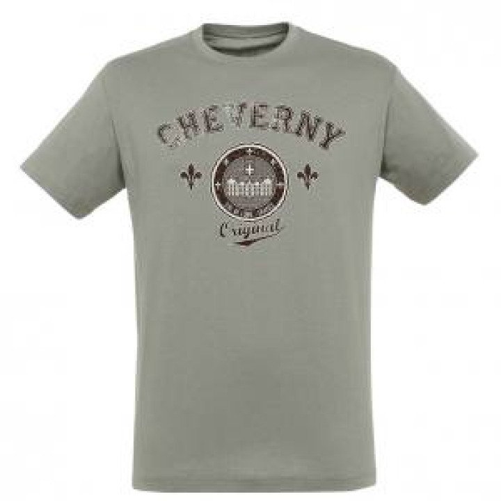 Tshirt unisexe Cheverny Original Zinc XS