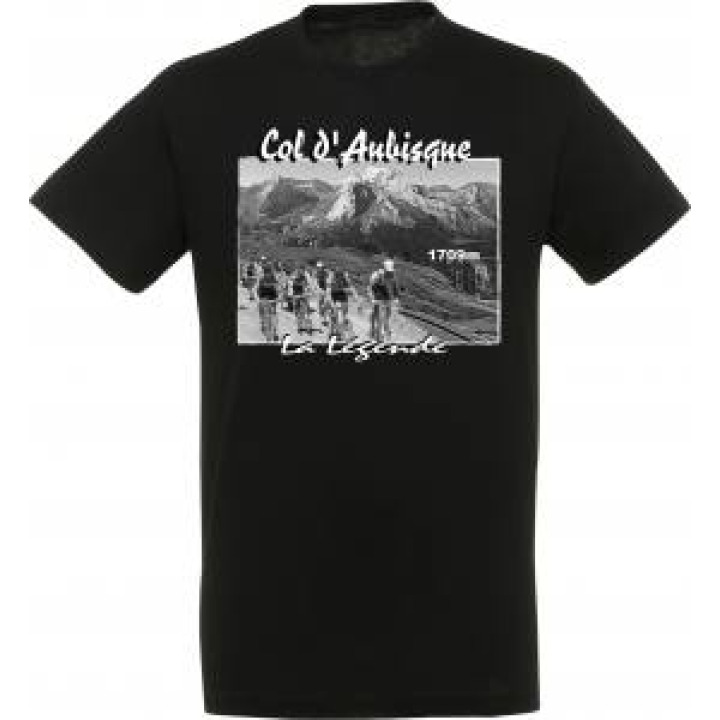 Tshirt unisexe Col dAubisque la Légende Noir Profond S