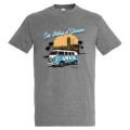 T-shirt unisexe Combi les Sables d’Olonne (Avec la Pendule) Gris Chiné S