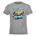 T-shirt unisexe Combi Oléron Fort Boyard Gris Chiné XS