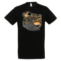 T-shirt unisexe Dragon Clair de Lune Noir Profond XS