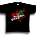 T-shirt unisexe Drapeau Euskal Herria Noir Profond XS