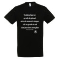 T-shirt unisexe Go&euml;land se Gratte Belle &Icirc;le en Mer Noir Profond S