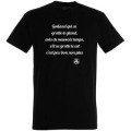 T-shirt unisexe Go&euml;land se Gratte (Hm1002) Noir Profond S