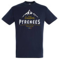T-shirt unisexe Great Snowpark Pyrénées Marine S