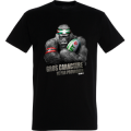 T-shirt unisexe Gros Caract&egrave;re Biarritz Noir Profond XS