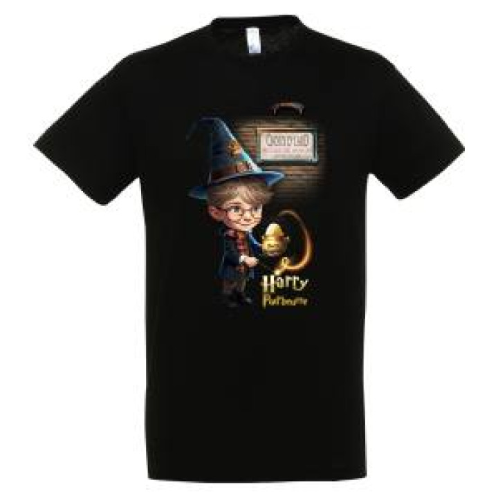 Tshirt unisexe Harry Pod Beurre DOléron Noir Profond S