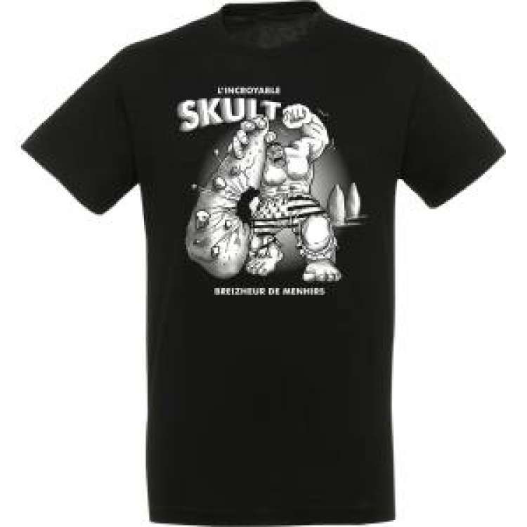T-shirt unisexe Hulk S(H1010) Noir Profond M