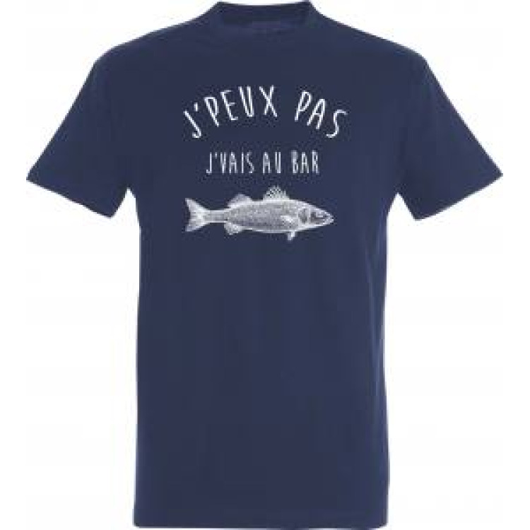T-shirt unisexe J'peux Pas J'vais Au Bar (Exclusif) Army S