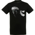 T-shirt unisexe Johnny Corsica Noir Profond S