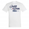 T-shirt unisexe Juan les Pins From France... Blanc S