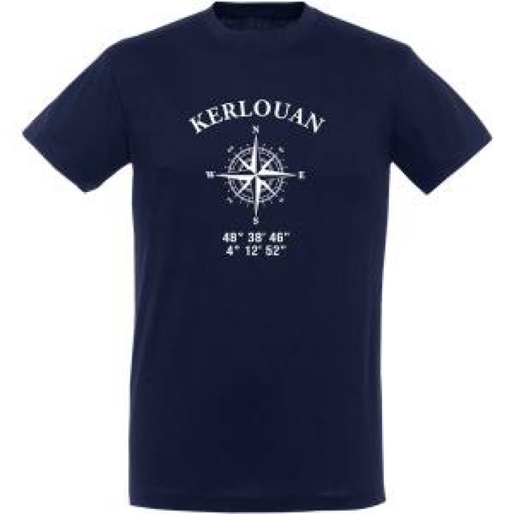 Tshirt unisexe Kerlouan GPS Marine S