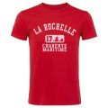T-shirt unisexe La Rochelle 17 les 2 Tours Charente Maritime Gris Chiné S