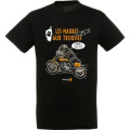 T-shirt unisexe Les Maures Aux Trousses Corse Noir Profond S