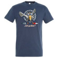 T-shirt unisexe Let's Go Eland Noirmoutier Denim XS