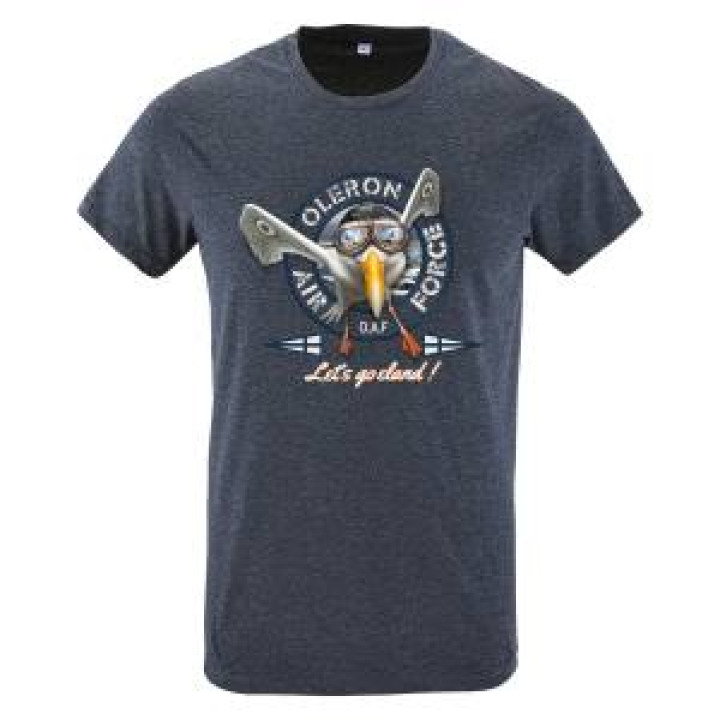 Tshirt unisexe Lets Go Eland Oléron Denim S