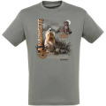 T-shirt unisexe Marmotte Col d’Aubisque Zinc XS