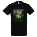 T-shirt unisexe Marmotte Luz Saint Sauveur Noir Profond XS