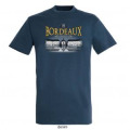 T-shirt unisexe Miroir D'eau Bordeaux Marine S
