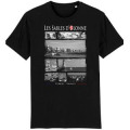 T-shirt unisexe Multi Vues les Sables d’Olonne Vendée Noir Profond S