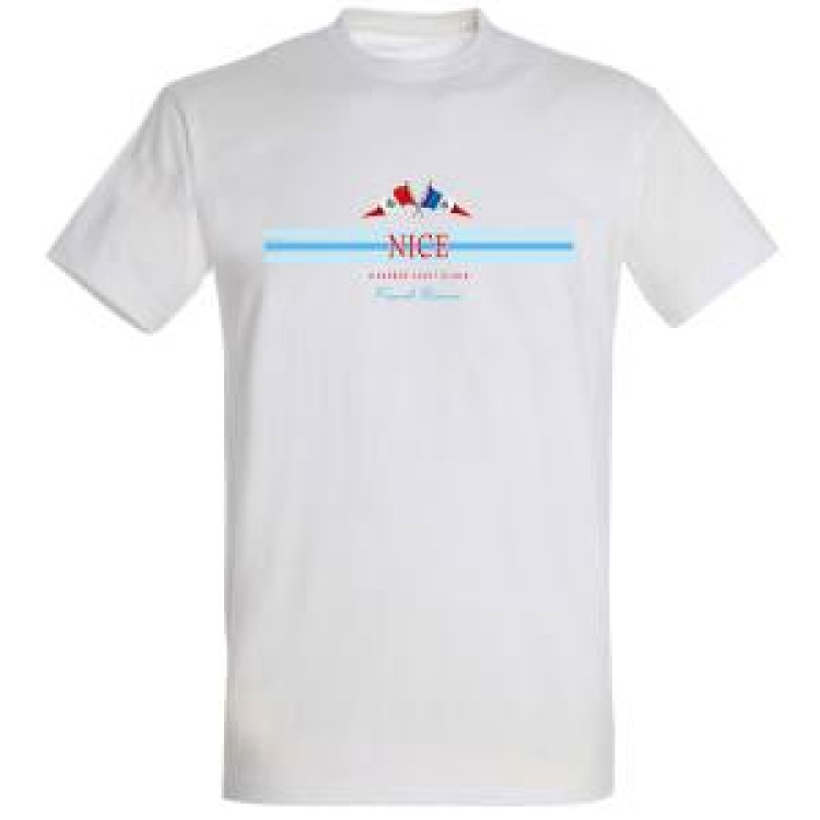 T-shirt unisexe Nice Harbor Yacht Club Denim XXL