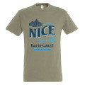 T-shirt unisexe Nice le Negresco (Dessin) Original 06 Baie des Anges French Riviera Marine XS