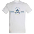T-shirt unisexe Nice Navy Cruise French Riviera Blanc S