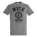 T-shirt unisexe Nice Vintage Blanc S