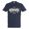 T-shirt unisexe Normandie Original Land Bayeux Marine XS