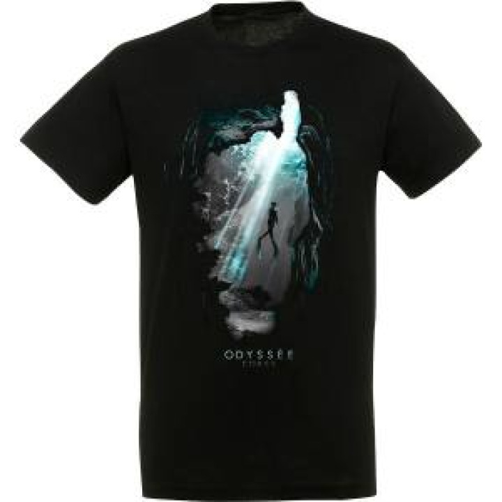 Tshirt unisexe Odyssée Corse Noir Profond XS