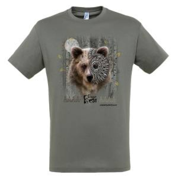 Tshirt unisexe Ours Native Tribes Loudenvielle Zinc XS