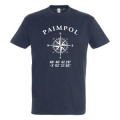T-shirt unisexe Paimpol GPS Marine S