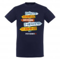 T-shirt unisexe Panneaux Pays Basque Marine XS