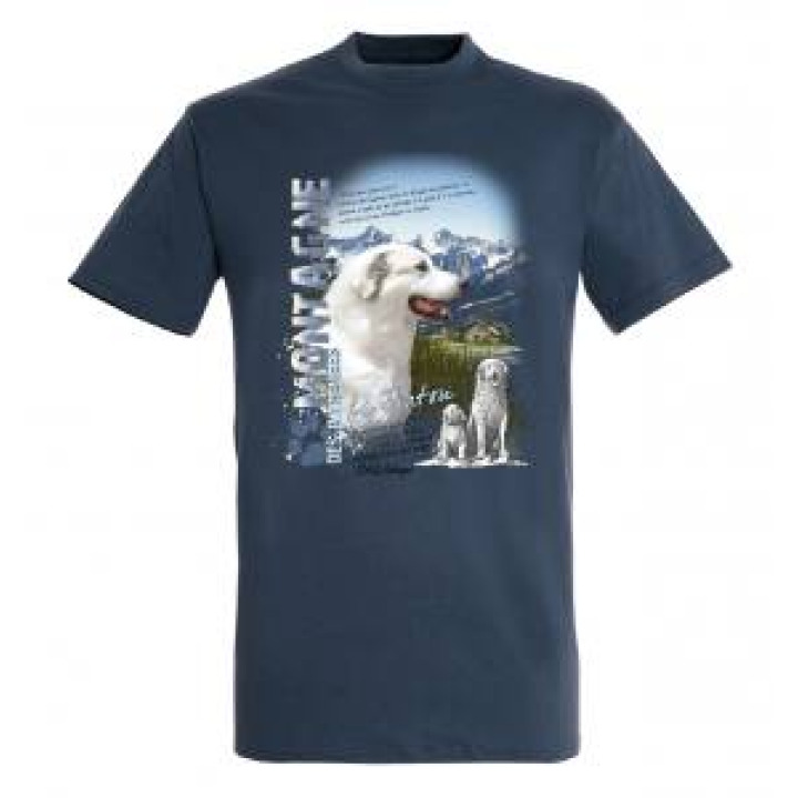 Tshirt unisexe Patou Col dAubisque Denim XS
