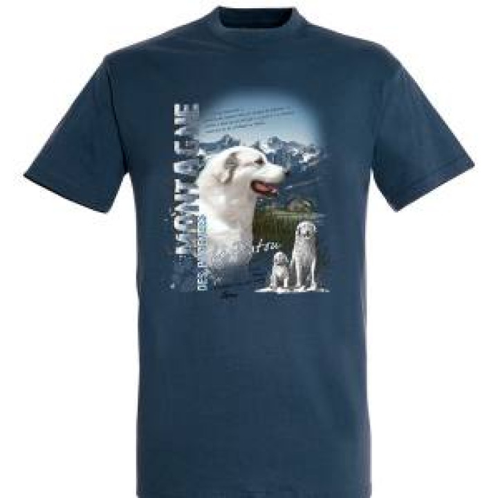 Tshirt unisexe Patou Laruns Denim S