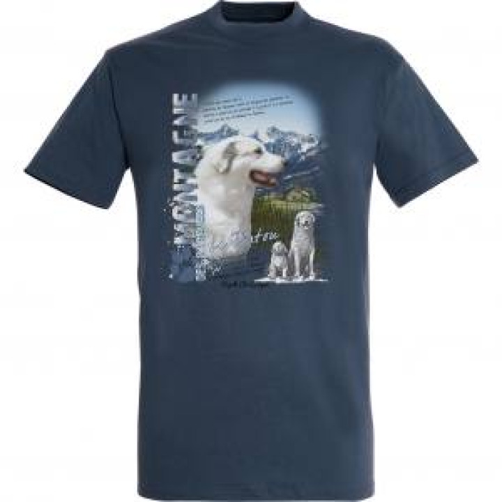 Tshirt unisexe Patou Payolle Col dAspin Denim S