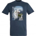 T-shirt unisexe Patou Payolle Col d&rsquo;Aspin Denim L